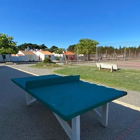 Maison T3 A 800 M De La Avec Piscine Chauffee, Tennis, Wi-fi, Patio Clos Et Parking Privatif - Fr-1-231-300 Ferienhaus Brétignolles-sur-Mer