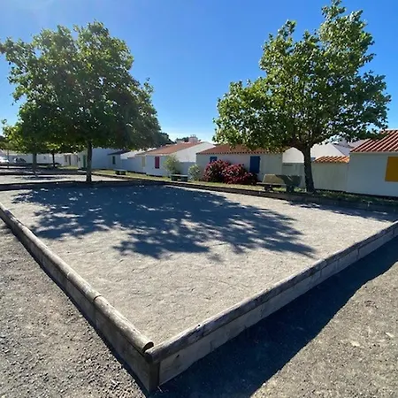 Maison T3 A 800 M De La Avec Piscine Chauffee, Tennis, Wi-fi, Patio Clos Et Parking Privatif - Fr-1-231-300 Brétignolles-sur-Mer