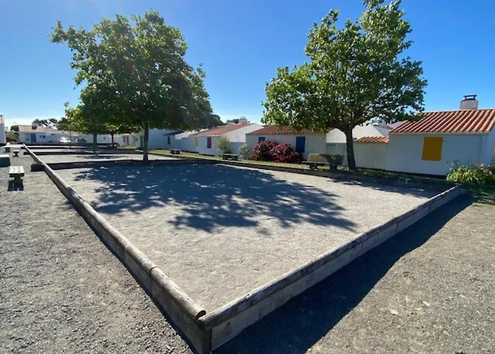 Maison T3 A 800 M De La Avec Piscine Chauffee, Tennis, Wi-fi, Patio Clos Et Parking Privatif - Fr-1-231-300 布雷蒂诺斯梅尔