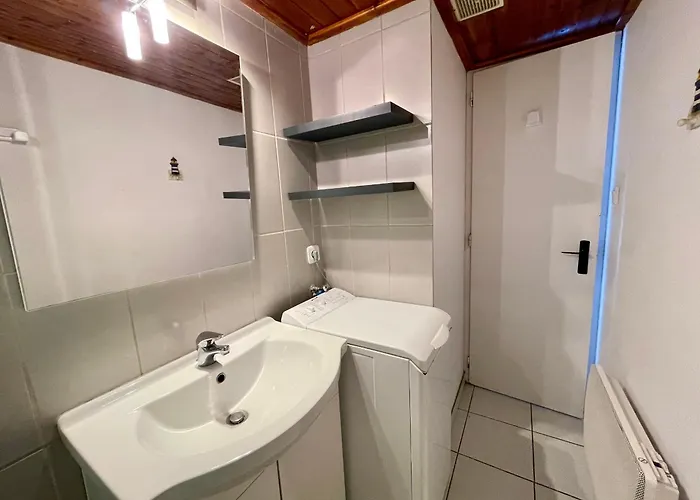 Maison T3 A 800 M De La Avec Piscine Chauffee, Tennis, Wi-fi, Patio Clos Et Parking Privatif - Fr-1-231-300 * 布雷蒂诺斯梅尔