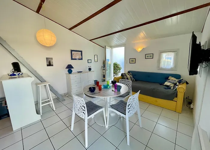 度假居 Maison T3 A 800 M De La Avec Piscine Chauffee, Tennis, Wi-fi, Patio Clos Et Parking Privatif - Fr-1-231-300 布雷蒂诺斯梅尔